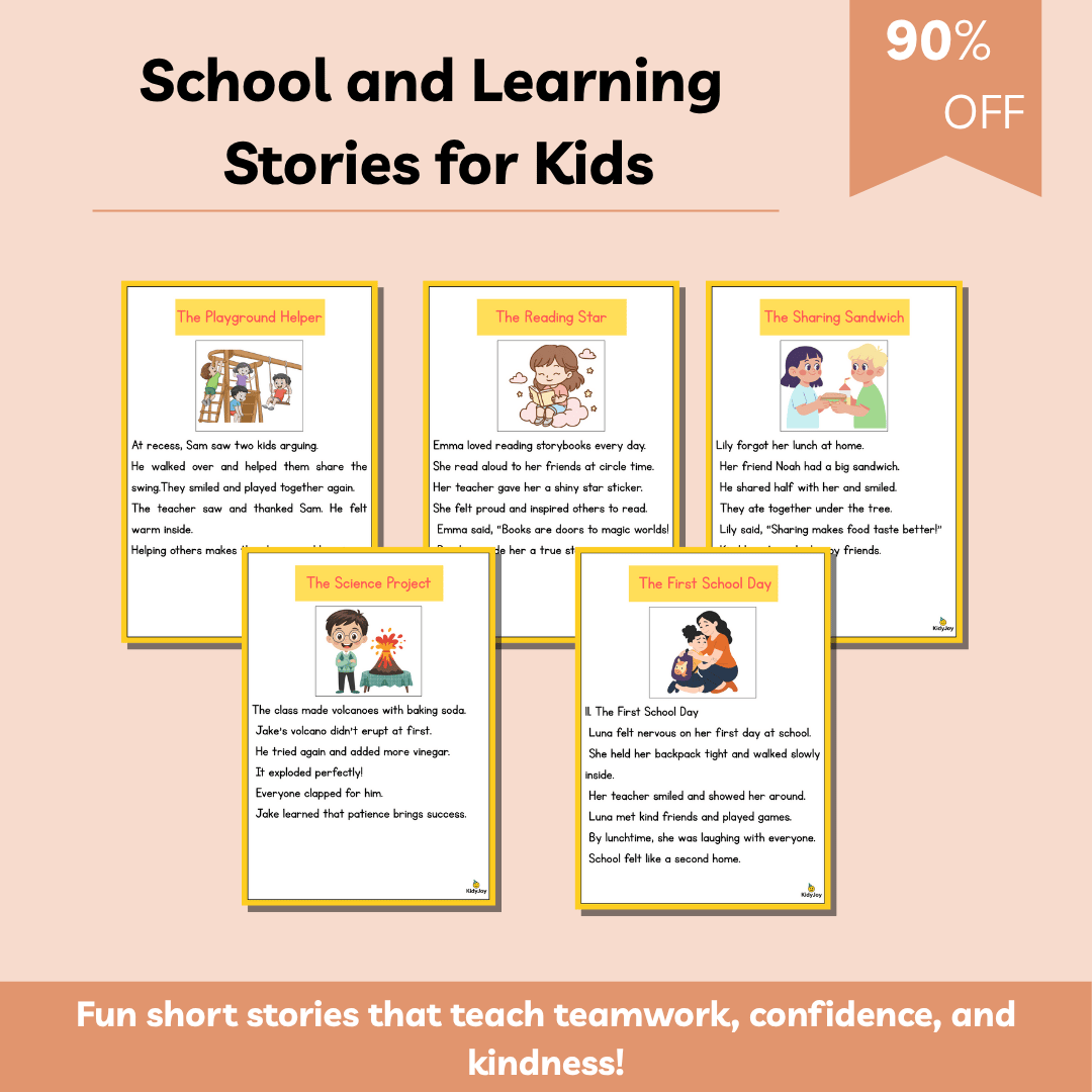 Tiny Tales, Mighty Minds – Complete Story Collection (7 Storybooks Bundle)