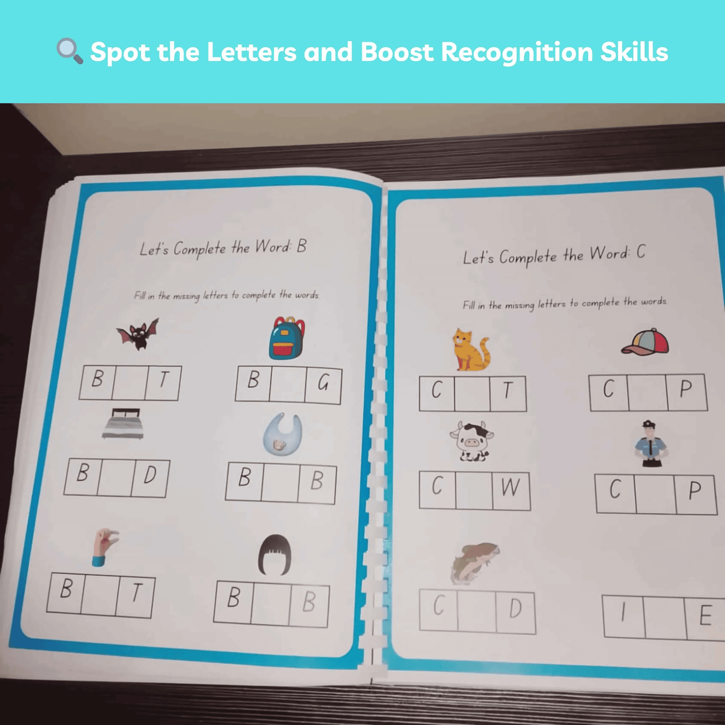 Complete Alphabet Learning Worksheets for Kids – 313 Pages Printable ABC Tracing & Handwriting Practice (Digital PDF Download) kidyjoy