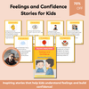 Feelings and Confidence Stories for Kids | 9 Inspiring Short Stories About Emotions, Courage & Self-Belief | Printable Storybook for Ages 3–8