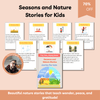 Seasons and Nature Stories for Kids | 10 Magical Short Stories About the Beauty of Nature, Gratitude & Discovery | Printable Storybook for Ages 3–8
